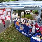 leider war aufgrund des Regens nicht viel los 