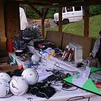 Anika betreut die Tombola