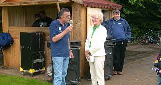 Werner interviewt Frau Stadtpräsidentin Kietzer