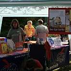 der Infostand der InGE