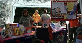 der Infostand der InGE