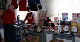 ein Teil der Tombola