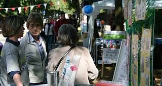 beim Gespäach über Epilepsie