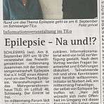 Zeitungsartikel zur Veranstaltung