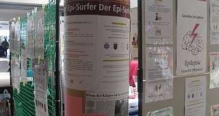 unsere Litfasssäule mit Infos