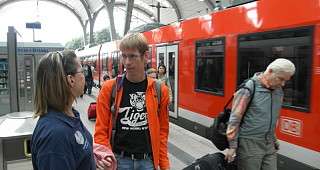 Georg ist in Kiel angekommen