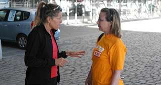 Marion ist auch am Freitag Abend eingetroffen