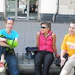 Warten auf Jeromes Ankunft