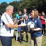 Danke an Herrn Meyer für den Ball mit Original Unterschriften der Deutschen Nationalmannschaft