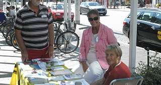 unsere Standnachbarn