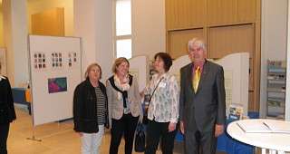 Herr Heinemann, Frau von Spizcak, Renate und Corina