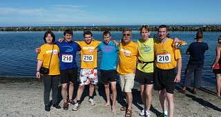 Das Läuferteam mit uns Das Läuferteam mit uns