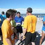 Eine kleine Erfrischung nach dem Lauf