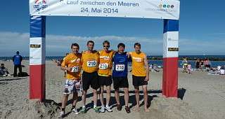 Im Ziel angekommen Im Ziel angekommen