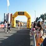 hier kommen die ersten ins Ziel