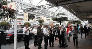 Musik als Untermalung gab&#039;s auch beim Selbsthilfetag