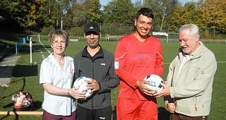 v.r. G.Theisinger, M.Saadeddin, C.Kusserow