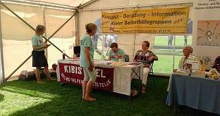 Infotisch der Kibis Kiel