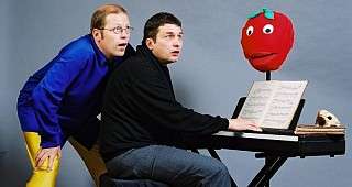 Das Zappelduo Matthias Meyer-Göllner und Uli Ebeling