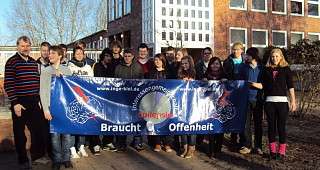 Die 10b der Friedrich Junge Schule Jahrgang 2009/2010 