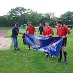 Die Schiedsrichter beim Benefizturnier 2007