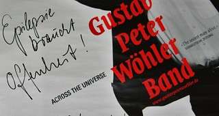 Gustav P. Wohler hat sein Plakat mit unserem Motto versehen