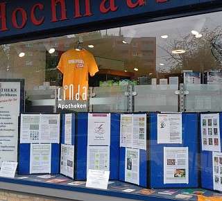 das T Shirt ist ein Blickfang